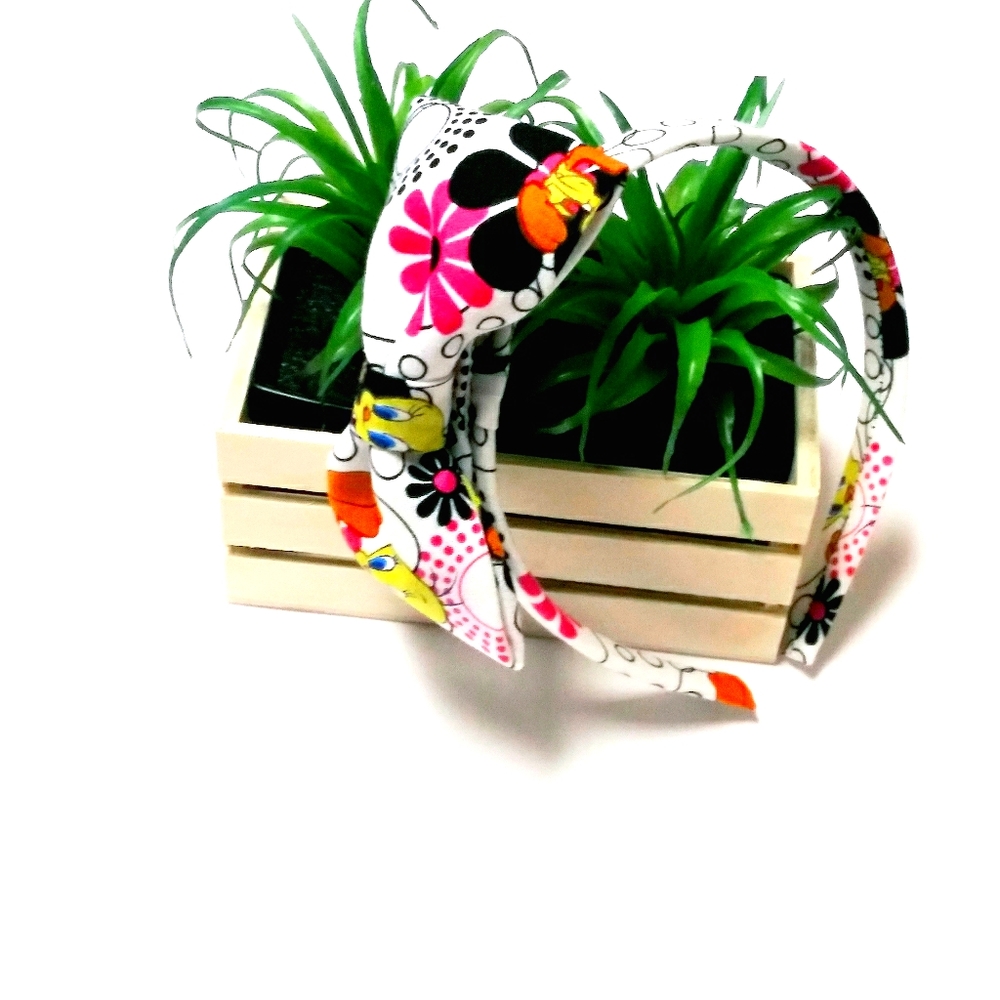 Girls Interchangeable Hard Headband/fabric Bow…